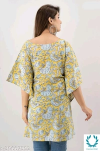 Alisha Refined Kurtis - L (Bust Size: 40 in) 